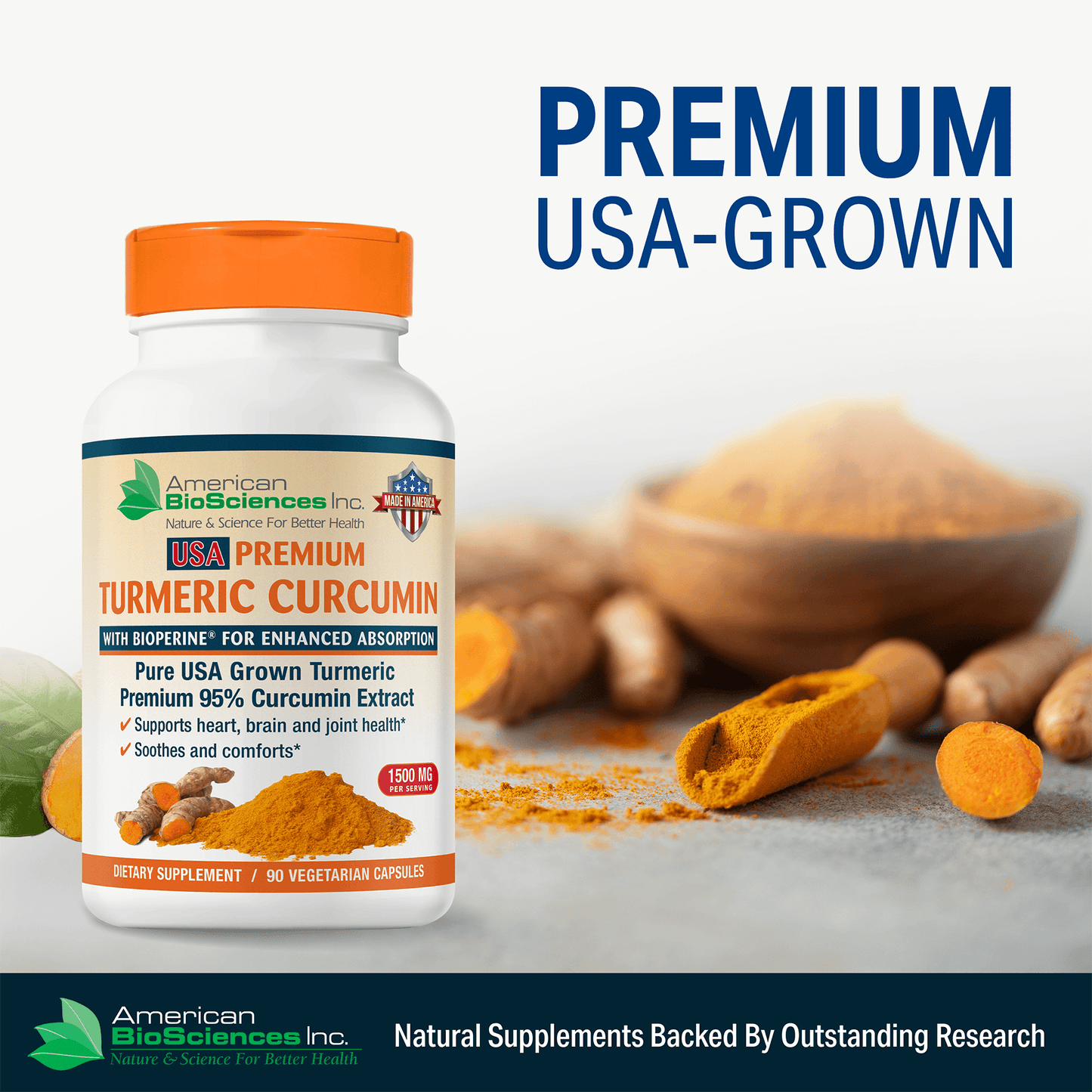 
                  
                    USA Premium Turmeric Curcumin
                  
                