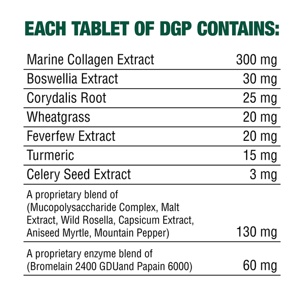 
                  
                    DGP® - All Natural Herbal Joint Formula for Pets
                  
                