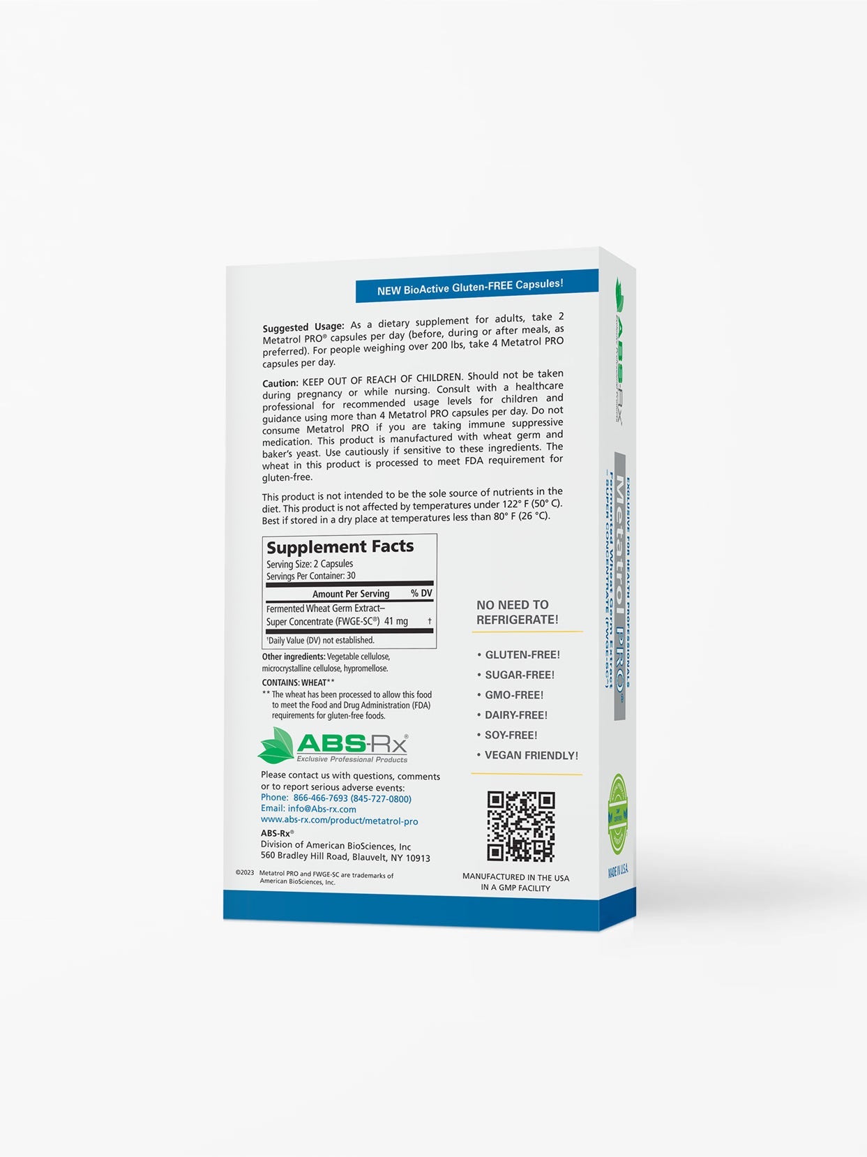 
                  
                    Metatrol Pro – Fermented Wheat Germ Extract (FWGE) – Super Concentrate
                  
                