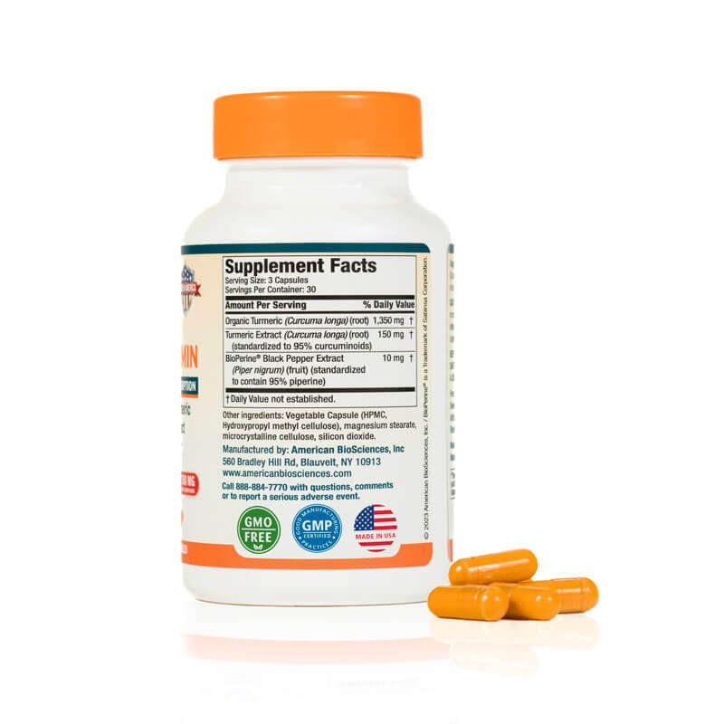 USA Premium Turmeric Curcumin